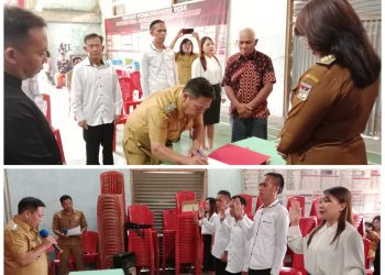 Lima Perangkat Desa Noongan 3 Dilantik