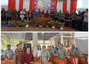 Penuh Sukacita, Pemdes Dan Masyarakat Desa Atep I, Rayakan HUT Ke- XI Dengan Ibadah Syukur