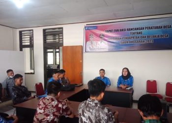 Dinas PMD Kotamobagu Gelar Rapat Pemutakhiran Data IDM