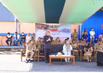 Wali Kota Launching Penyaluran BCP Untuk Bantuan Pangan di Kota Kotamobagu