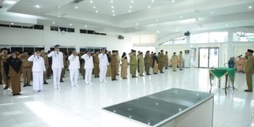 Bupati Lantik Pejabat PTP, Administrator, Pengawas Pemkab Asahan