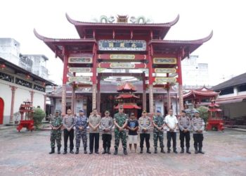 Jelang Imlek, Bupati dan Forkopimda Asahan Tinjau Beberapa Vihara di Kota Kisaran