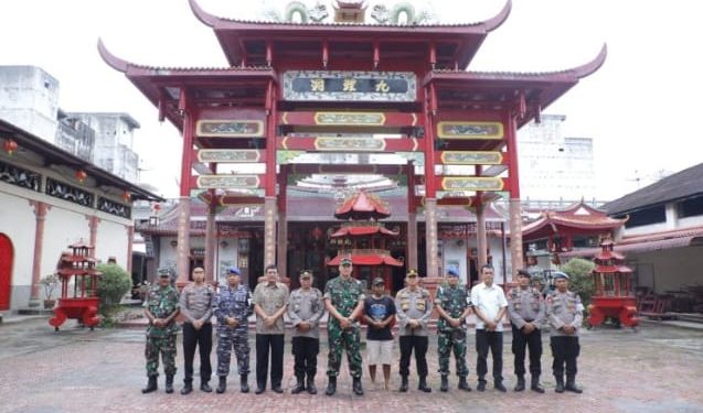 Jelang Imlek, Bupati dan Forkopimda Asahan Tinjau Beberapa Vihara di Kota Kisaran