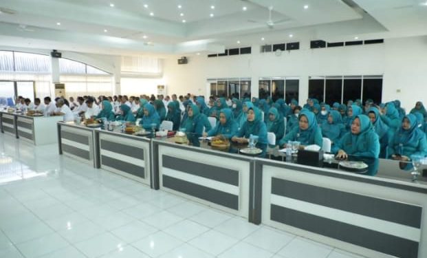 Rakornis Perdana TP PKK Kabupaten Asahan Dibuka Bupati