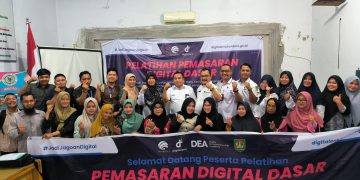 Wakili Bupati, Kadisnaker Buka Pelatihan Pemasaran Digital Dasar