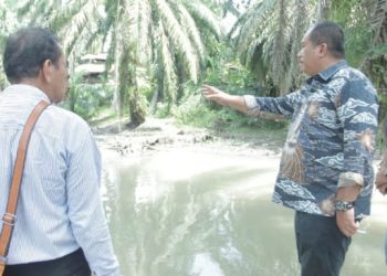 Tinjau Kondisi Bantaran Sungai Liga, Wakil Bupati: Normalisasi Akan Segera Dilaksanakan