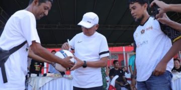 Pemkab Asahan FC vs Wartawan FC, Awali Turnamen Old Crack PWI Asahan