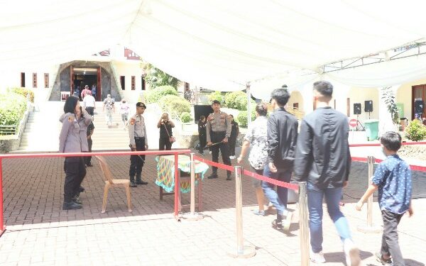 Turunkan 478 Personel, Polda Sulut Backup Pengamanan Ibadah Jumat Agung dan Paskah di Manado