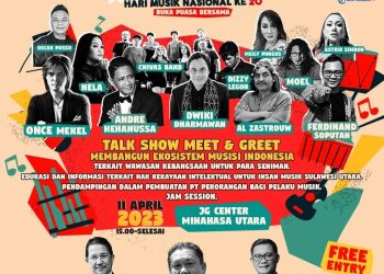 Dimeriahkan Artis Papan Atas, Hari Ini HMN ke 20 Menghentak di Minahasa Utara