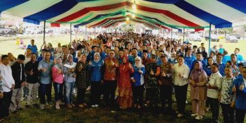Luar Biasa, Mitha Mokodompit Lantik 1.300 PK KNPI se – Bolmong