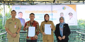 Pemkot Kotamobagu dan BSI Teken MoU