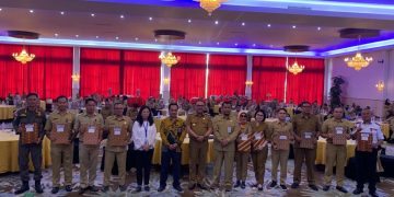 Diikuti OPD se-Bolmong, Limi Mokodompit Hadiri dan Buka Bimtek Manajemen Risiko