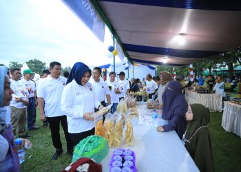 Setelah Buka Kotamobagu Expo, Tatong Bara Kunjungi Stand Festival Kuliner dan Produk UMKM
