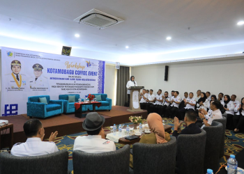 Tatong Bara Buka Workshop Coffee Event Kotamobagu Tahun 2023