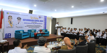 Tatong Bara Buka Workshop Coffee Event Kotamobagu Tahun 2023