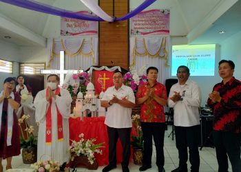 Syukur HUT Ke-42 GMIM SION Sendangan, Wabub RD: Pencapaian Luar Biasa