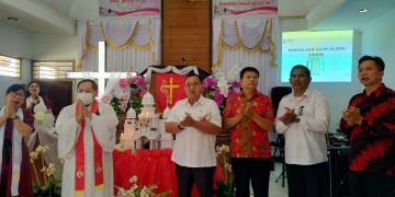 Syukur HUT Ke-42 GMIM SION Sendangan, Wabub RD: Pencapaian Luar Biasa