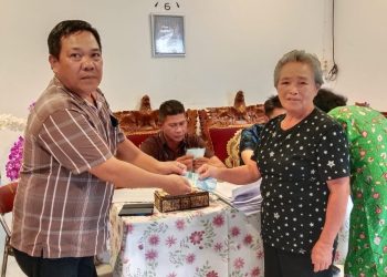 46 KPM Desa Noongan 3 Terima BLT 3 Bulan Sekaligus