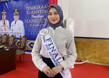 Diskominfo Utus Gadis Cantik dan Berprestasi ini Pada Ajang Uyo Nanu Kotamobagu Tahun 2023