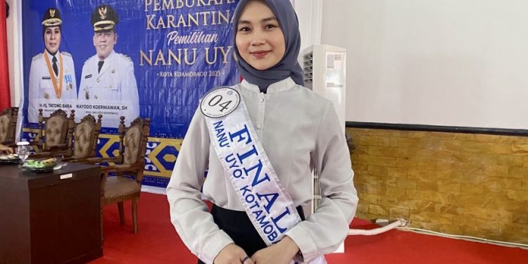 Diskominfo Utus Gadis Cantik dan Berprestasi ini Pada Ajang Uyo Nanu Kotamobagu Tahun 2023