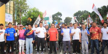 Nayodo Lepas Peserta Fun Bike dan Run Bike