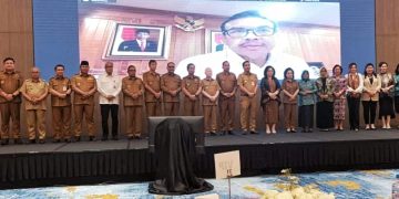 Didampingi Ketua TP PKK, Bupati Bolmong Hadiri Aksi Konvergensi Percepatan Penurunan Stunting