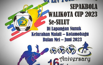 Hadiah Ratusan Juta Rupiah, Wali Kota Cup Akan Digelar di Stadion Nunuk Matali