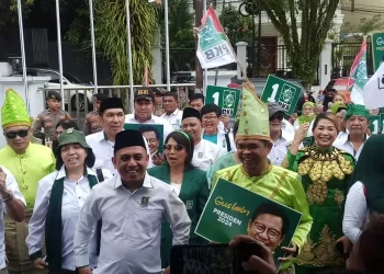 Dipimpin Yusra Alhabsyi, Bacaleg Provinsi Partai PKB Mendaftar ke KPU