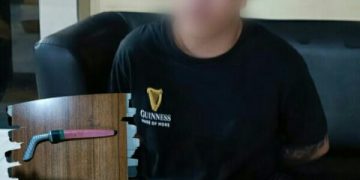 Bawa Sajam Tanpa Izin, MS Diamankan Tim Rayon Gabungan Polresta Manado