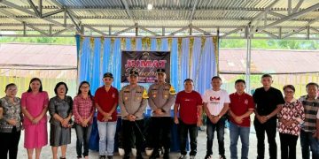Jumat Bacerita di Motoling, Kapolres Minsel Dengarkan Aspirasi Warga dan Sosialisasikan CegahJo