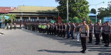 Ratusan Personel Gabungan Siap Amankan Malam Takbiran dan Salat Idul Fitri di Kotamobagu