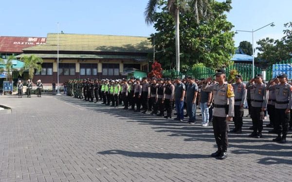 Ratusan Personel Gabungan Siap Amankan Malam Takbiran dan Salat Idul Fitri di Kotamobagu