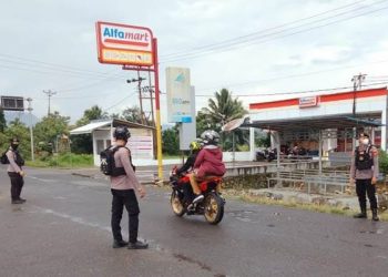 Jaga Keamanan Ramadan, Polres Bolmong Gelar Patroli Presisi