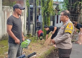Lebih Dekat dengan Warga, Bhabinkamtibmas Polsek Sario Gelar Program “Baronang”