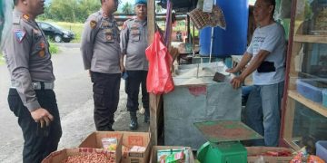 Jumat Curhat, Kapolres Bitung Dialog dengan Pedagang Pasar Sagerat