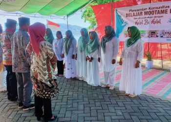 Potret pengukuhan dan peresmian Komunitas Belajar Mootame IJ. (Foto : Istimewa)