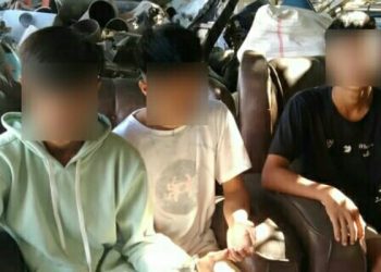 Diduga Curi Suku Cadang Alat Berat, 3 Pria Belasan Tahun di Bitung Diamankan Polisi