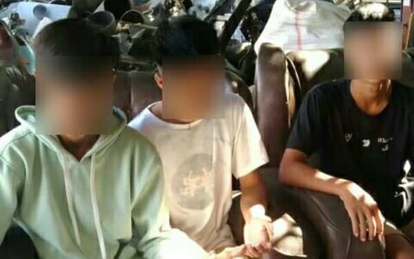 Diduga Curi Suku Cadang Alat Berat, 3 Pria Belasan Tahun di Bitung Diamankan Polisi