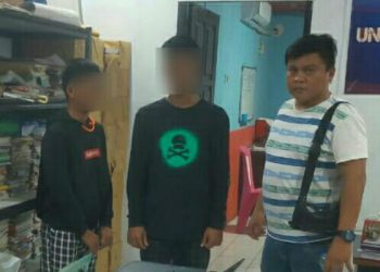 Polisi Amankan 2 Terduga Pelaku Penganiayaan di Kelurahan Girian Permai