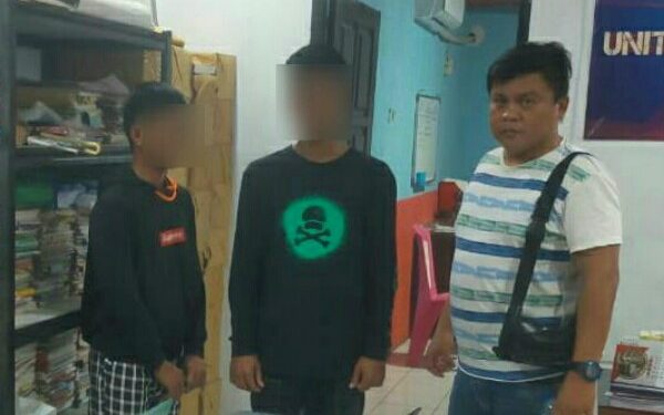 Polisi Amankan 2 Terduga Pelaku Penganiayaan di Kelurahan Girian Permai