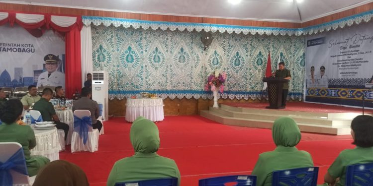 Nayodo Sambut Kunjungan Danrem 131/Santiago