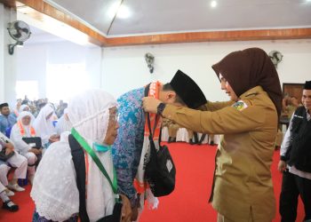 Tatong Bara Lepas 115 CJH dan Kafilah Peserta STQH Tingkat Provinsi