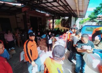 Pemkot Kotamobagu Salurkan Bantuan Bagi Enam Keluarga Korban Kebakaran