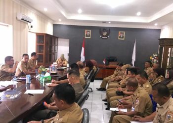 Tatong Bara Pimpin Rapat Bersama OPD Terkait Festival Jaton se – Indonesia Timur