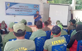Dinas Satpol-PP dan Damkar Gelar Sosialisasi Pencegahan dan Penanggulangan Kebakaran