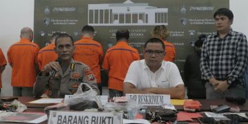 Ditreskrimum Polda Sulut Bongkar Praktik Perjudian di 4 Kabupaten dan Kota, 8 Orang Jadi Tersangka