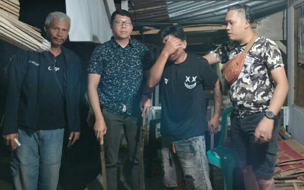 Mabuk dan Aniaya Pedagang Tahu, RM Ditangkap Resmob Polres Bitung
