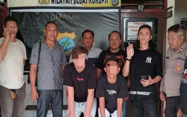 Tim Alpha ROTR Polresta Manado Tangkap Dua Pelaku Penganiayaan di Karombasan Utara