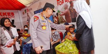 Gelar Baksos Kesehatan, Kapolri: Demi Keselamatan Masyarakat