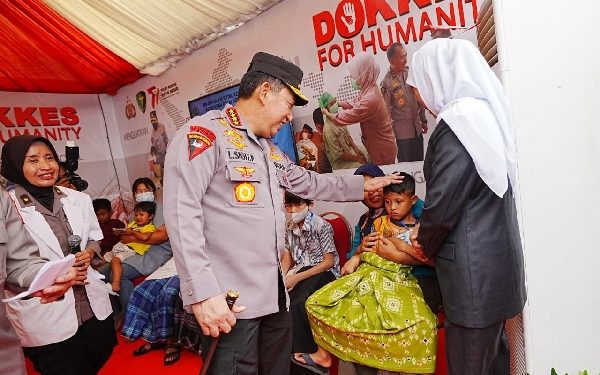 Gelar Baksos Kesehatan, Kapolri: Demi Keselamatan Masyarakat